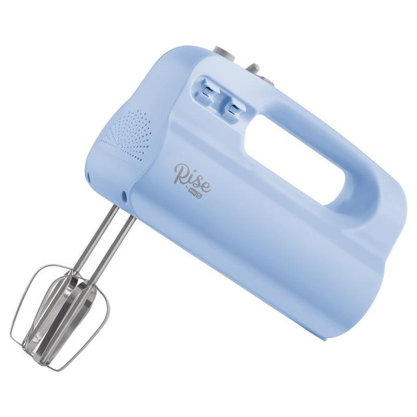 Rise by Dash Hand Mixer Aqua Sky 5-Speed - Compact and Powerful Kitchen Tool