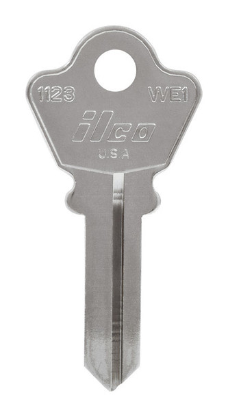 HILLMAN Universal House and Office Key Blank – Model AZ01, Traditional Style, Brass Material