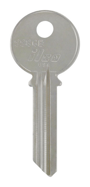 HILLMAN Universal Brass Key Blank Y-79 – Traditional Single-Side House and Office Key