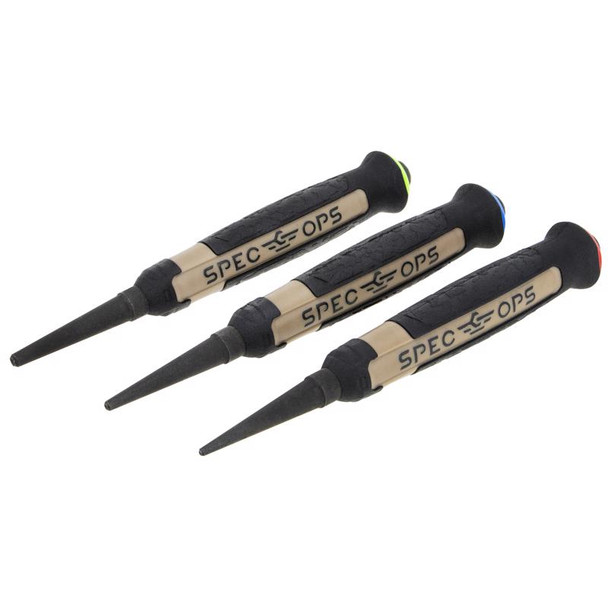 Spec Ops Tools Black High Carbon Steel Nail Set - 3 Piece
