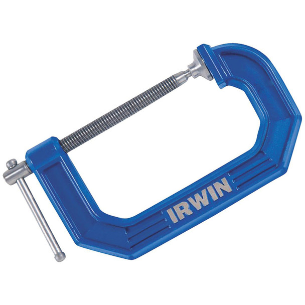 Irwin C-Clamp 2.5 inch x 2.5 inch - Durable Steel Construction for Secure Clamping
