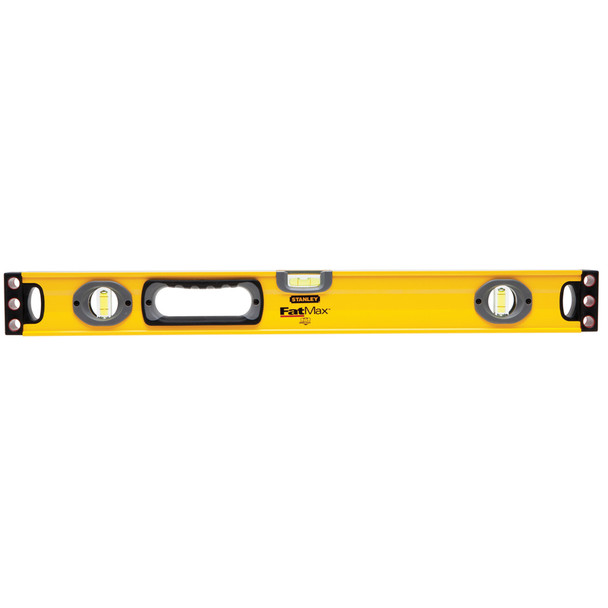 Stanley FatMax 24-Inch Aluminum Level with 3 Vials and Magnetic Edge