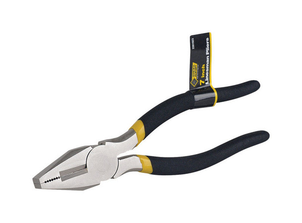 Steel Grip 7-inch Linesman Pliers with Built-In Wire Cutter and Comfort Grip