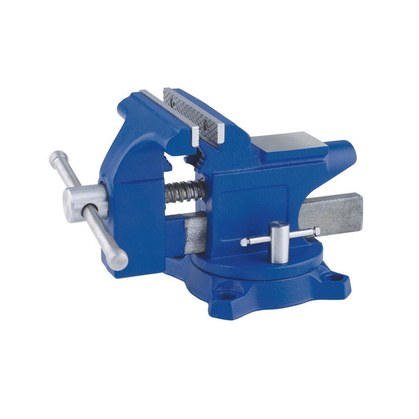 Irwin LD Workshop Vise with Swivel Base, 4.5-Inch Jaw Width - Heavy Duty Steel Construction