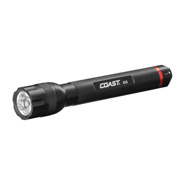 Coast G26 LED Flashlight with 415 Lumens, Waterproof, AA Batteries Included