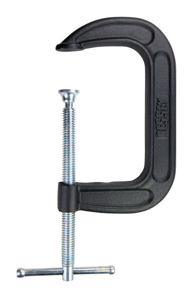 Bessey CM50 5-Inch C Clamp – Heavy-Duty Steel Clamping Tool for Woodworking and Construction