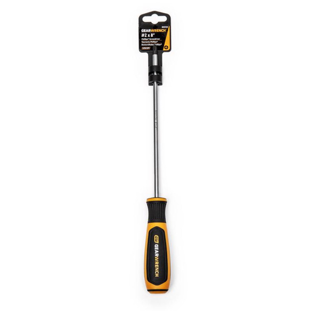 GEARWRENCH Phillips Screwdriver #2 x 8" with Comfort Grip and Alloy Steel Shaft