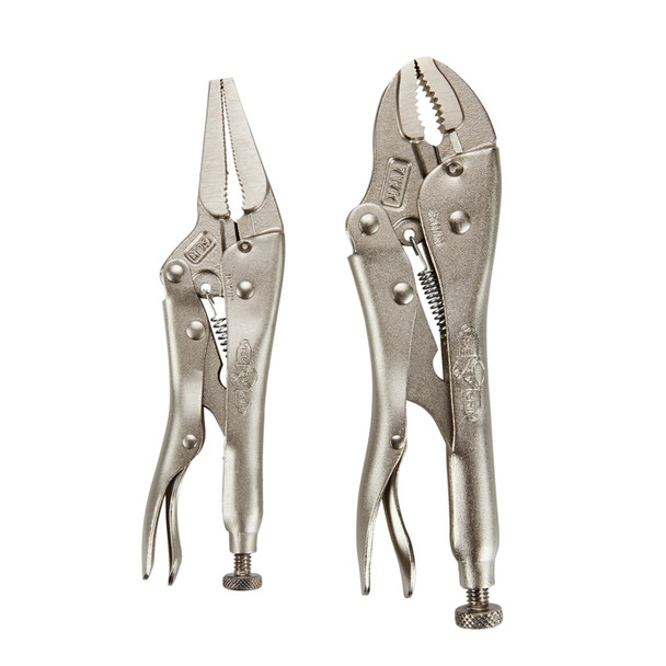 Irwin Vise-Grip Locking Pliers Set (Part Number 36) – 6 & 7 Inch Alloy Steel Pliers with One-Handed Release