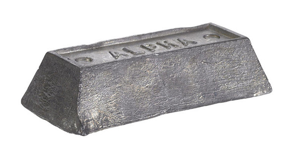 Alpha Fry Lead Ingot 5 lb Bar - Reliable Soldering Material for Electrical Applications