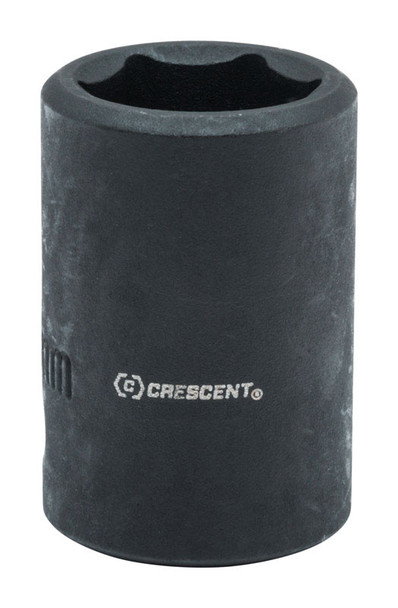 Crescent 3/4-Inch Drive Impact Socket with 6-Point Hex - SAE, Chrome Vanadium Alloy Steel