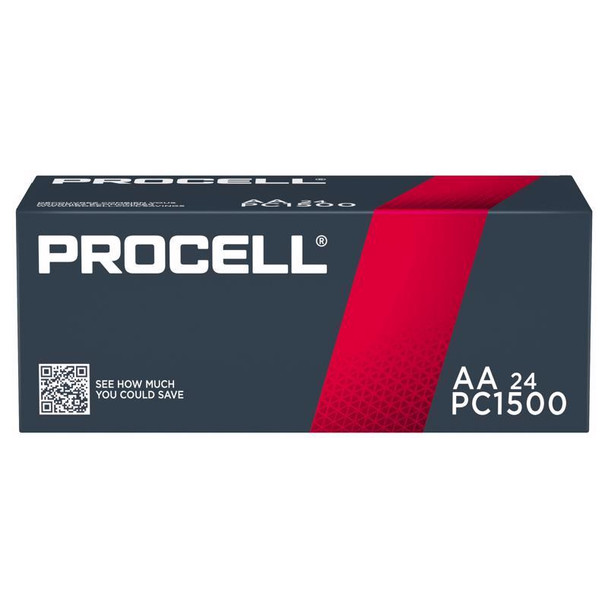 Duracell Procell AA Batteries (24-Pack) – Reliable Alkaline Power for Industrial and Household Use
