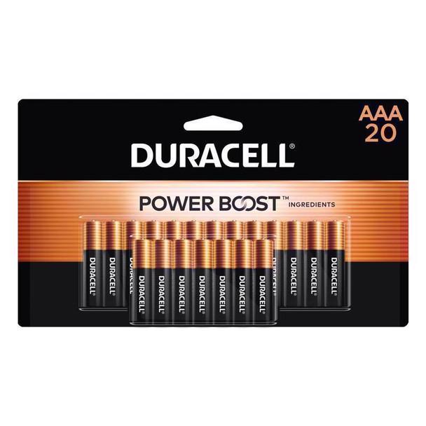 Duracell Coppertop AAA Batteries - 20 Pack