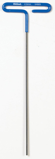 Eklind Tools 54925 2.5mm Hex Key T-Handle Power Tool for SAE and Metric Applications
