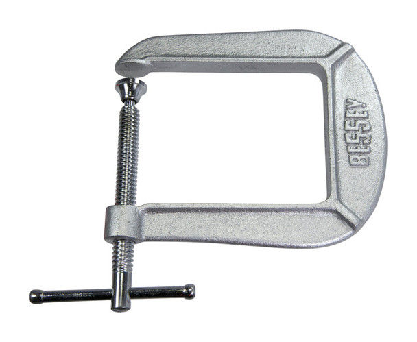 Bessey C Clamp 3-Inch Deep - Adjustable Steel Clamp with 4-1/2-Inch Throat Depth