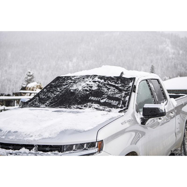 FrostGuard Plus Black Winter Windshield Cover for Cars and SUVs, 53336