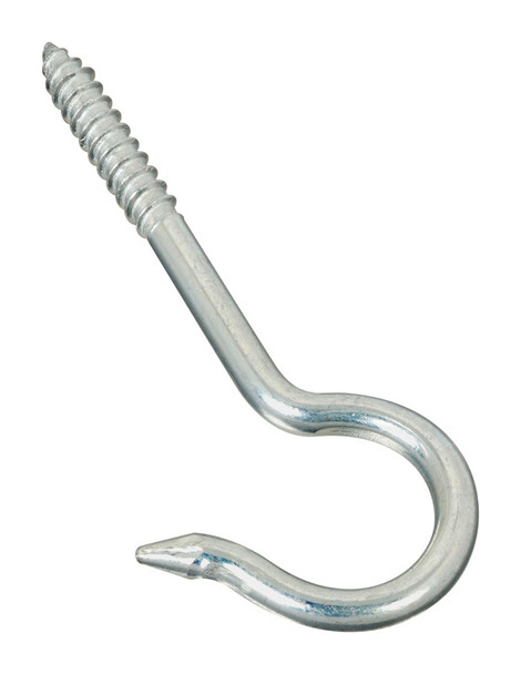 National Hardware N220-509 Zinc-Plated Steel Ceiling Hook, 4-1/8-Inch