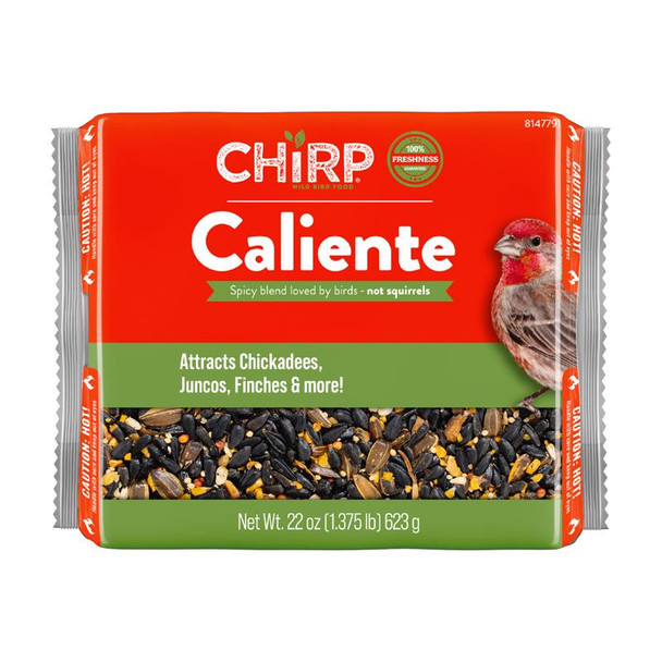 Chirp Caliente Habanero Wild Bird Seed Cake, 22 oz, Part Number 17366