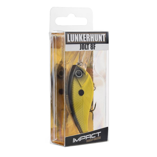Lunkerhunt IJOLT03 Yellow Fishing Lure, 2.25-Inch
