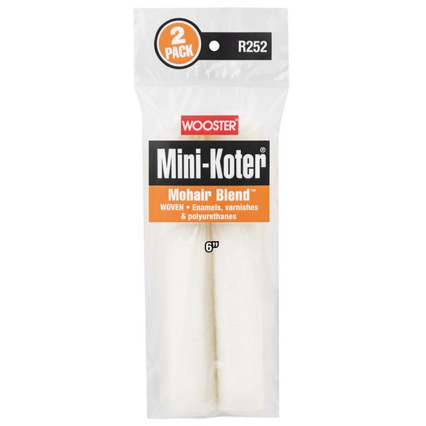 PAINT ROLLR CVR 6" 2PK