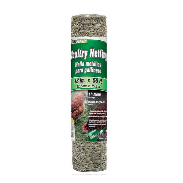 NETTING 1"X18"X50' 20GA