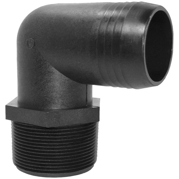 HOSE ELBOW 1X1 POLY