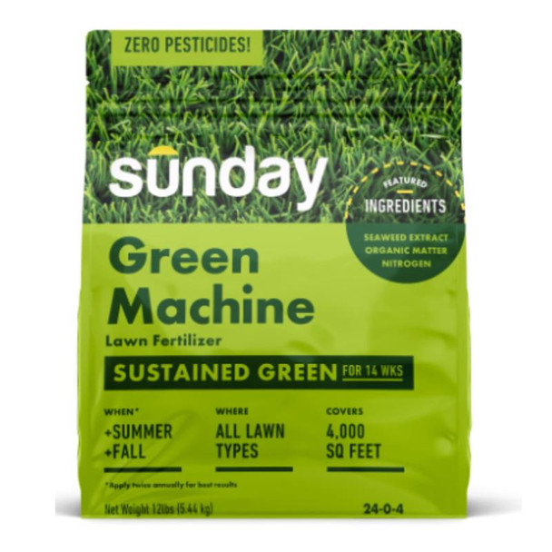 LAWN FRTLZR GRN MCHN 12#