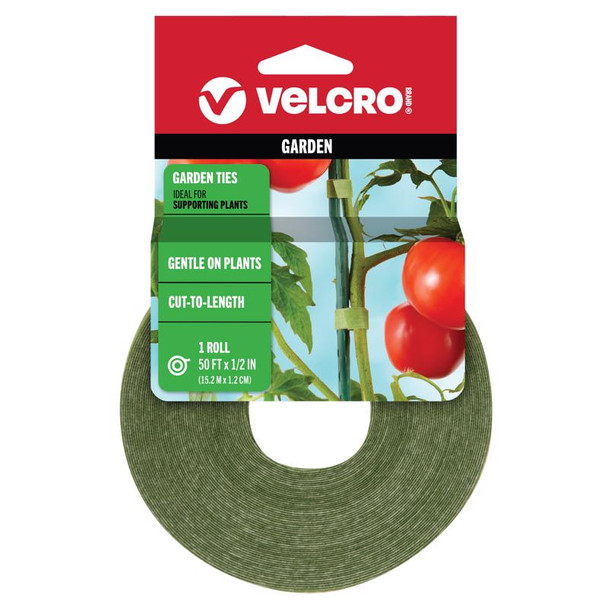GARDN TIES GRN 50'X0.5"