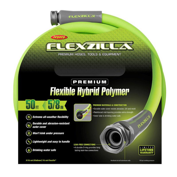 LEAD-IN HOSE HP 50'X5/8"