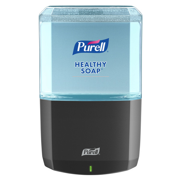 SOAP DISPENSER BLK/CLR