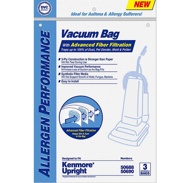 VACUM BAG KNME UPRGT 3PK