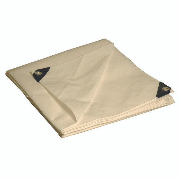 TARP WHIT POLY HD 8X10'