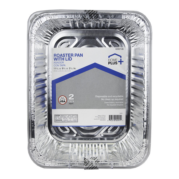 ROASTR/LID11.75X9.25 2PK