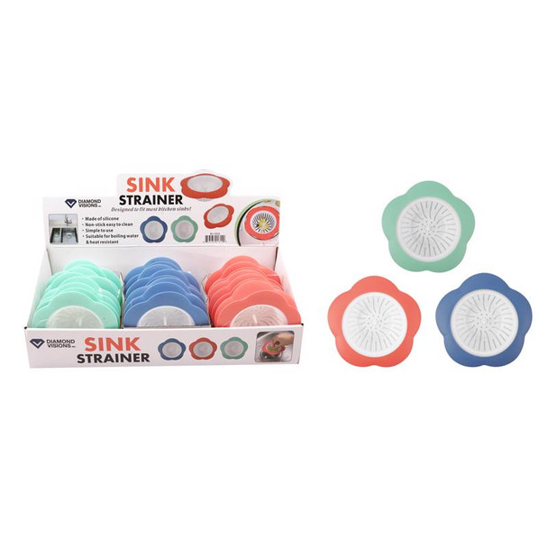 SILICONE SINK STRAINER
