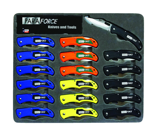KNIFE LOCKBACK 18PC DISP