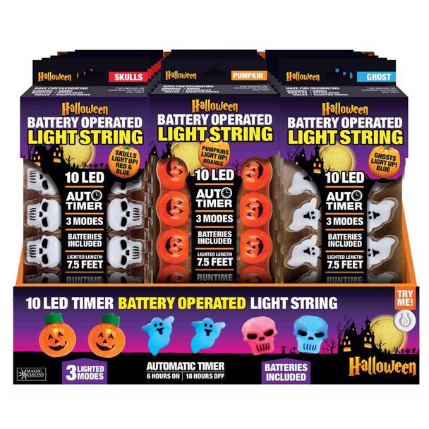 HALLOW DECOR LGHT STRING