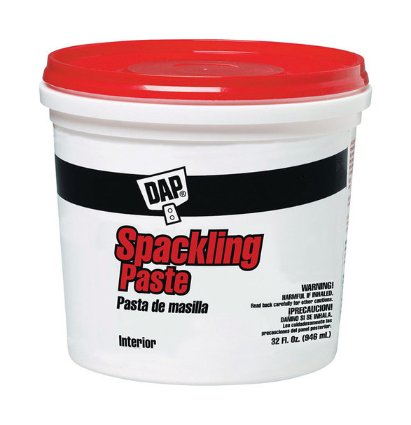 SPACKLE PSTE 1QRT WHT