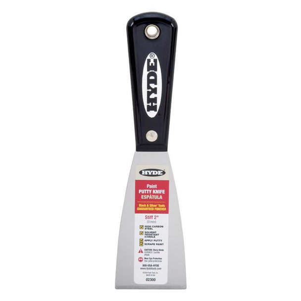 PUTTY KNIFE STIFF 2"W