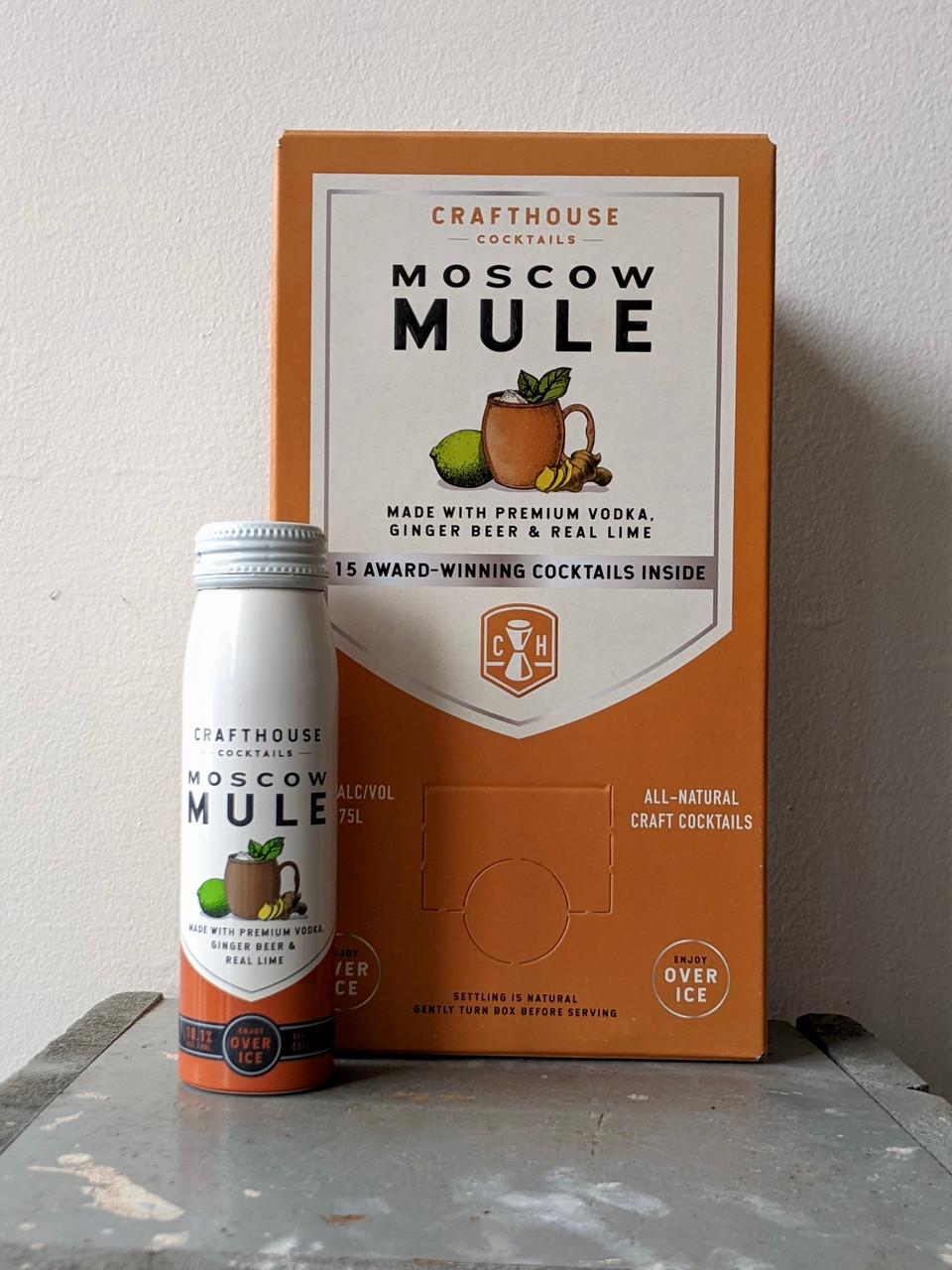 Moscow Mule – Moscow Mule in a Can – Crafthouse Cocktails