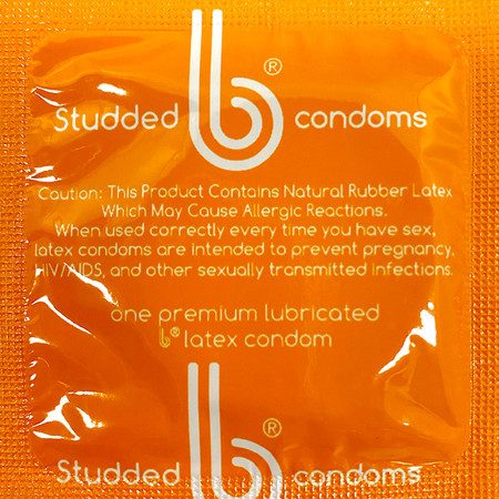 b Condoms Studded