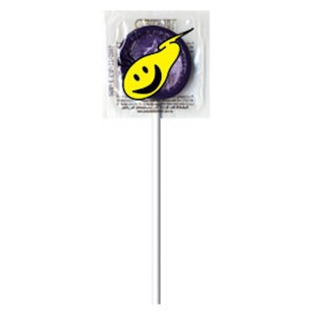 Smiley Face Labeled Pleasure Pop Assorted Colors