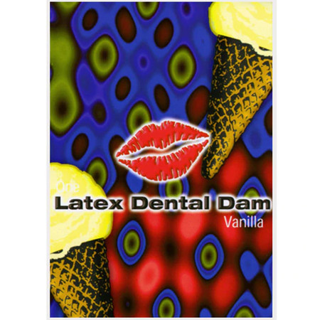 Latex Dental Dams   Vanilla Flavored