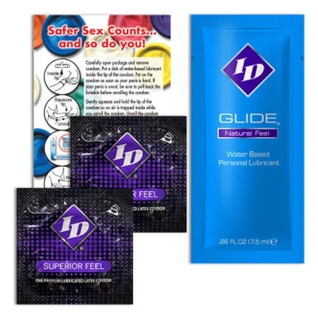ID Condoms Safer Sex Kit