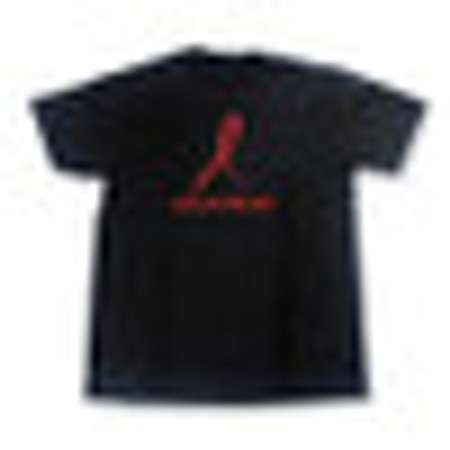 Aids Awareness T Shirt Mens Black