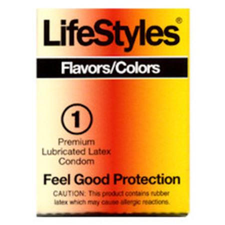 Vending Condom LifeStyles Flavors/Colors