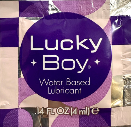 Lucky Boy 4ml Foil Personal Lubricant