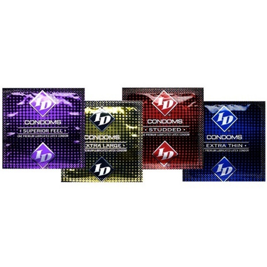 ID Assorted Lubricant Condoms