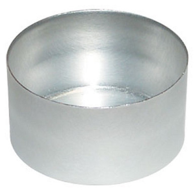 Cooker Caps for Syringe Exchange Aluminum Rinse Caps Smooth Surface