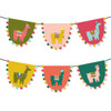 Llama Pom Pom Banner