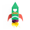 Space Valentine Rocketship Treat Boxes - Download