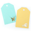 Butterfly + Rose Tags